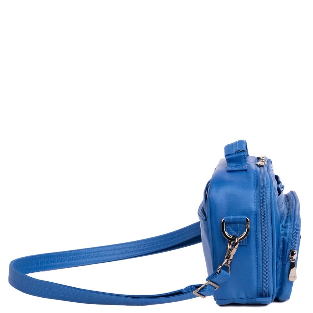Lug Legacy Collection Carousel Crossbody Bag Azure Blue NWT - Picture 2 of 10